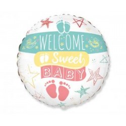Fóliový balón Welcome Sweet Baby 18"