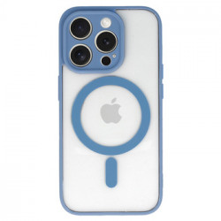 ACRYLIC COLOR MAGSAFE CASE FOR IPHONE 13 PRO MAX LIGHT BLUE