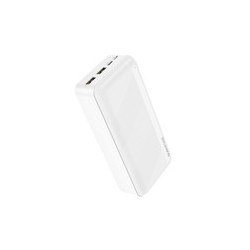 Borofone Power Bank 30000mAh BJ27B Pindar - 2xUSB - white