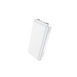 Borofone Power Bank 20000mAh BJ3A Minimalist - 2xUSB - white