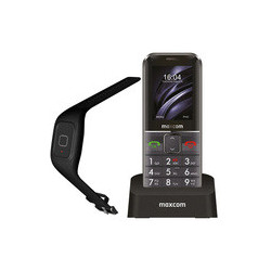 Mobile Phone GSM MAXCOM MM 735 + SOS wristband BLACK