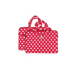 WONDER BRIEFCASE – Taška na notebook 13–14", červená s...