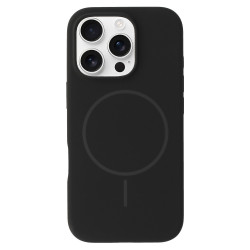 Magsafe Slim Silicone for Iphone 15 Pro Max - black