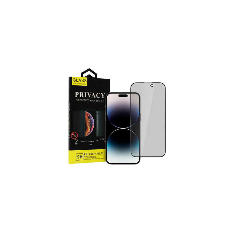 Tempered Glass Privacy Glass for REALME C53 BLACK