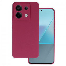 Silicone Lite Case for Xiaomi Redmi Note 13 Pro 5G burgundy
