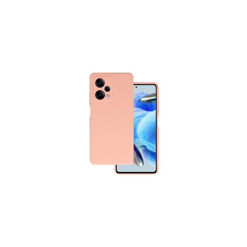 Silicone Lite Case for Xiaomi Redmi Note 12 Pro Plus peach