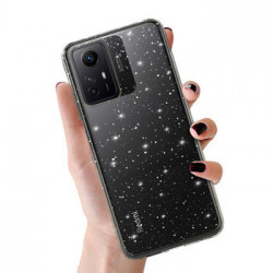 Crystal Glitter Case for Xiaomi Redmi Note 12S Silver
