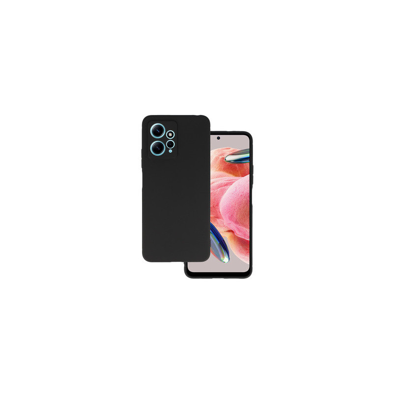 Back Case MATT for XIAOMI REDMI NOTE 12 4G Black