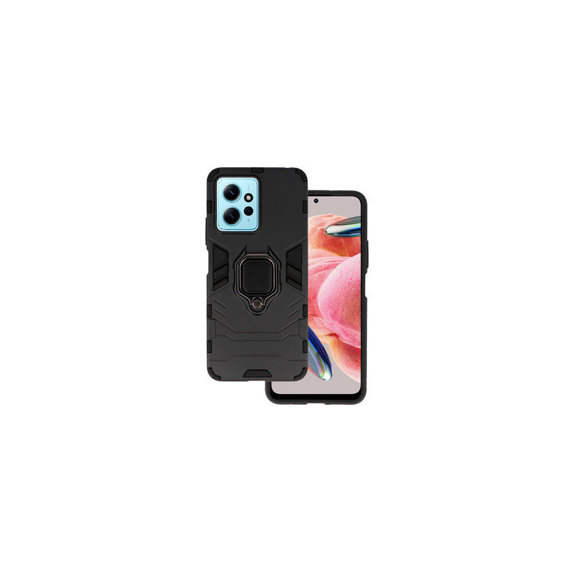 Ring Armor Case for Xiaomi Redmi Note 12 4G Black