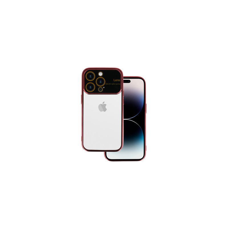 Electro Lens Case for Xiaomi Redmi Note 12 5G/Poco X5 Cherry