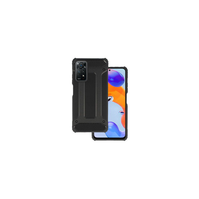 Armor Carbon Case for Xiaomi Redmi Note 11 Pro/Note 11 Pro 5G Black