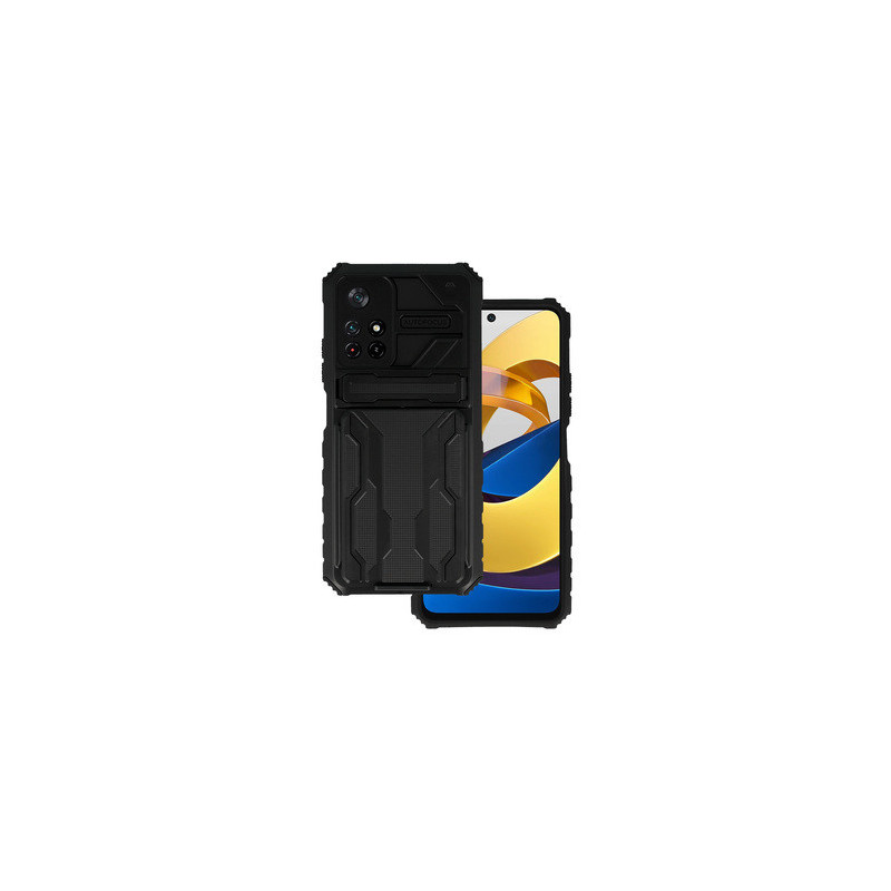 Tel Protect Combo Case for Xiaomi Redmi Note 11 5G/Note 11S 5G/Poco M4 Pro 5G Black
