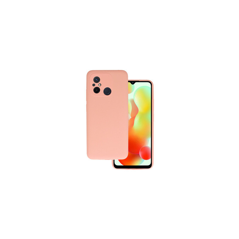 Silicone Lite Case for Xiaomi Redmi 12C/11A peach