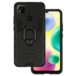 Ring Armor Case for Xiaomi Redmi 10A Black
