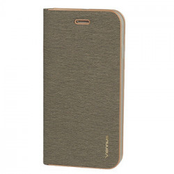Vennus Book Case with frame for Xiaomi Redmi 9T grey