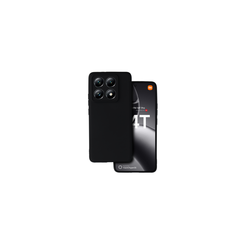 Back Case MATT for XIAOMI 14T PRO Black