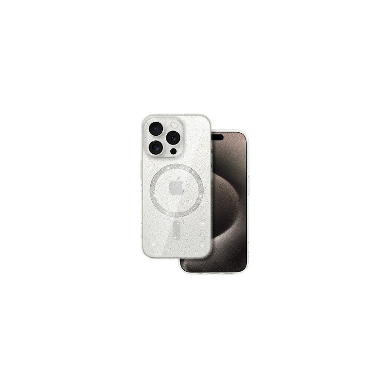 Glitter Magsafe Case for Samsung Galaxy S25 Ultra transparent