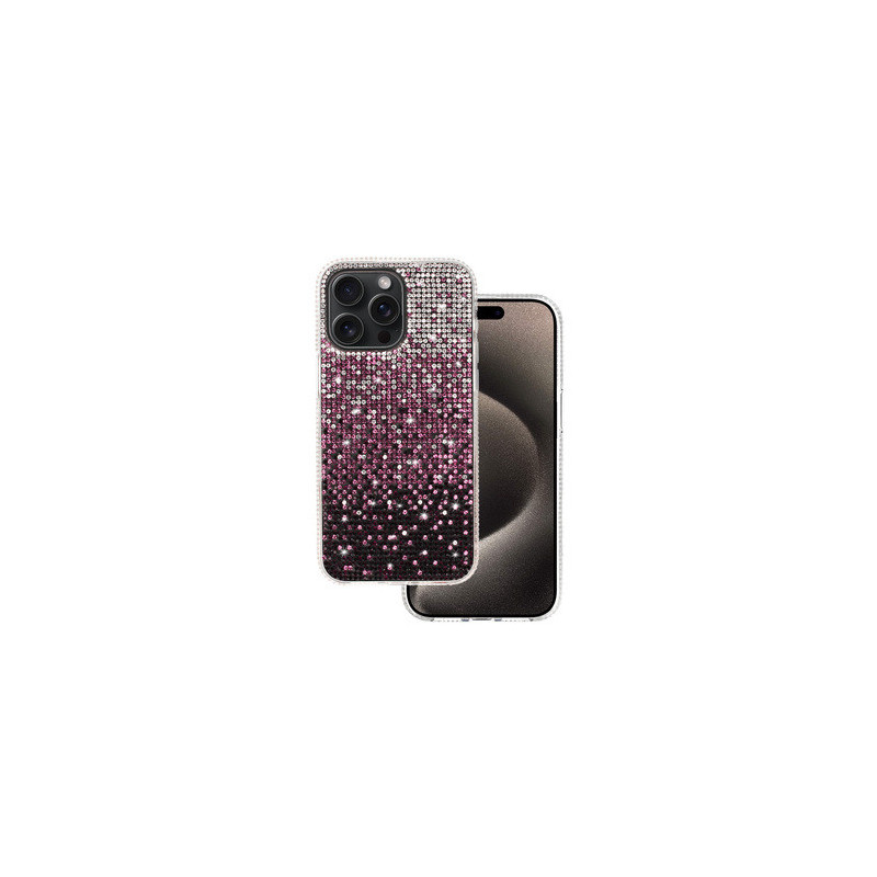 Tel Protect Diamond Case for Samsung Galaxy S24 FE burgundy