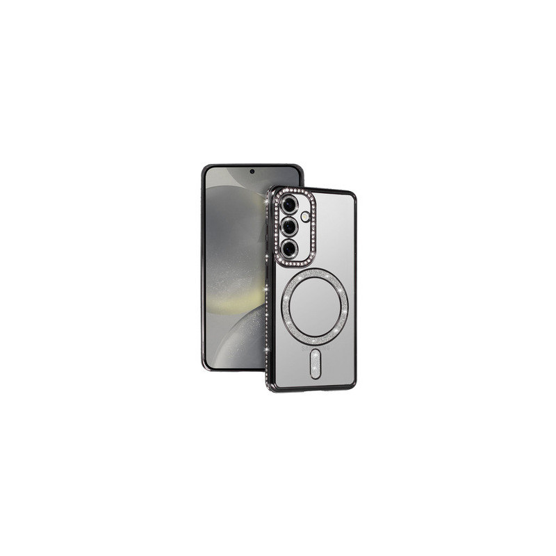 Bling Magsafe Case for Samsung Galaxy S24 Ultra black