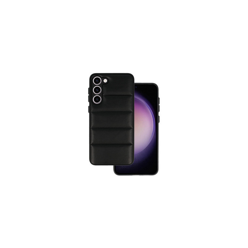 Leather 3D Case for Samsung Galaxy S23 Plus design 2 black