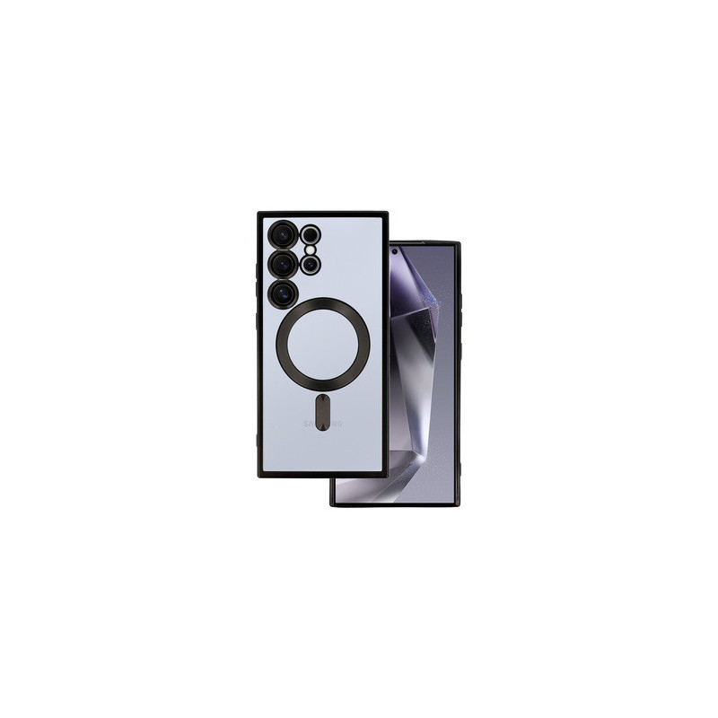 Metallic Magsafe Case for Samsung Galaxy S23 Black