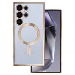 Metallic Magsafe Case for Samsung Galaxy S22 Plus Titanium