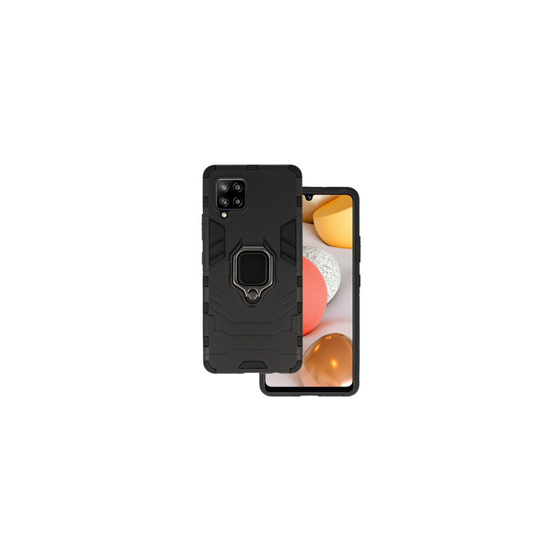 Ring Armor Case for Samsung Galaxy A42 5G Black