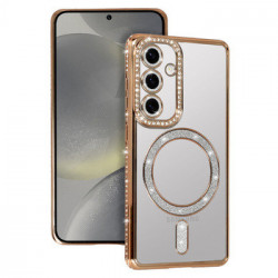 Bling Magsafe Case for Samsung Galaxy A36 5G gold