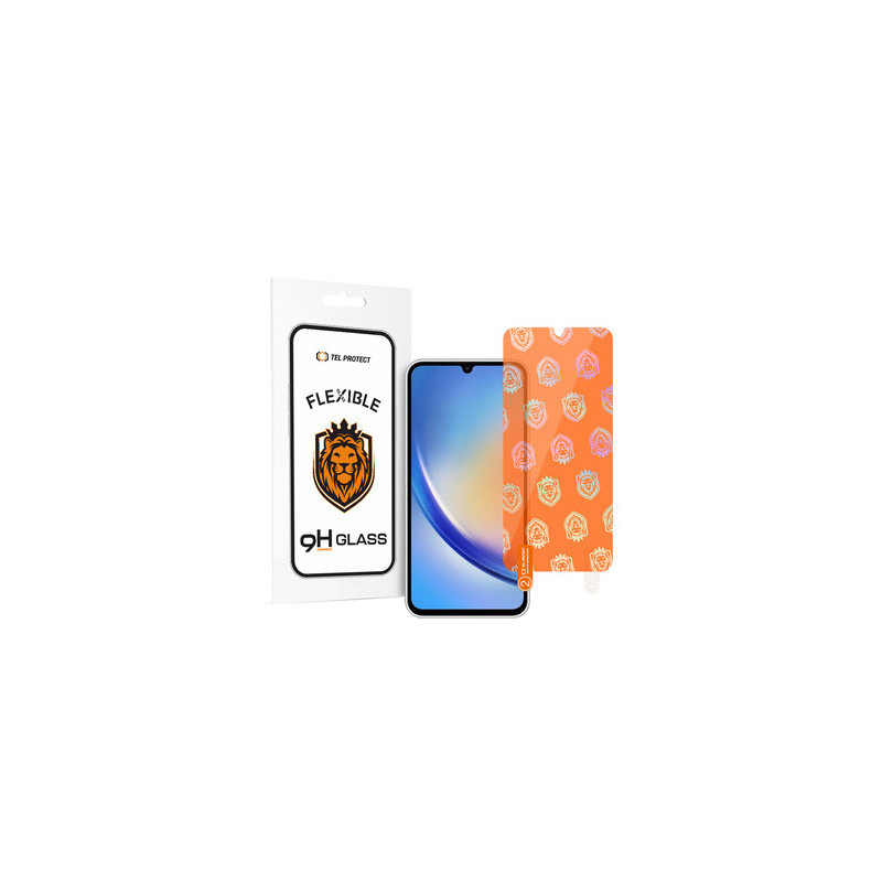 Tel Protect Best Flexible Hybrid Tempered Glass for SAMSUNG GALAXY A34 5G
