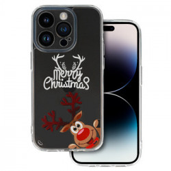 TEL PROTECT Christmas Case for Samsung A34 5G Design 1 Clear