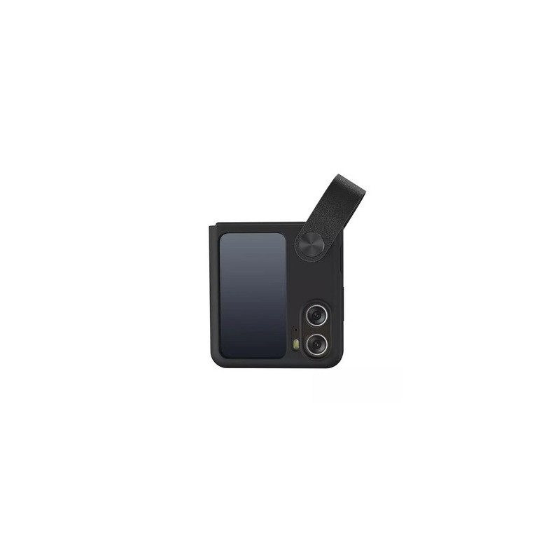 Nillkin Flex Flip Finger Strap Silicone Case for Oppo Find N2 Flip black