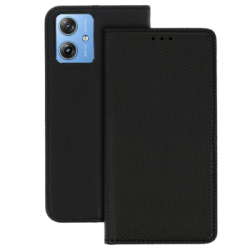 Smart Book MAGNET Case for MOTOROLA MOTO G64 BLACK