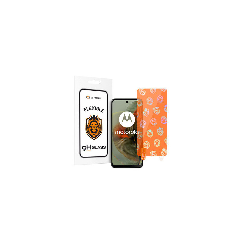 Tel Protect Best Flexible Hybrid Tempered Glass for MOTOROLA MOTO G55 5G