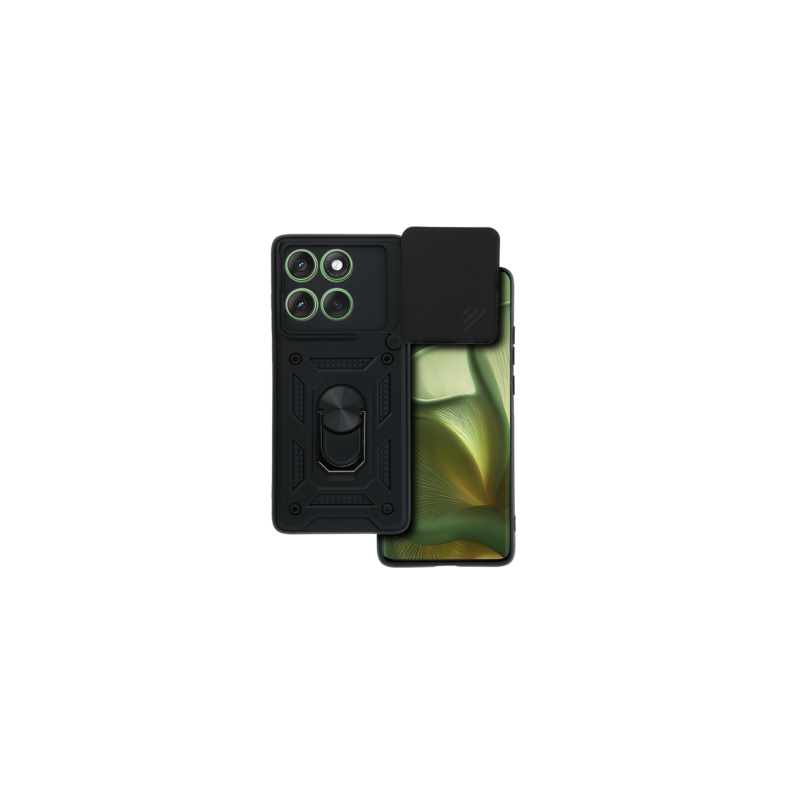 Slide Camera Armor Case for Motorola Edge 60 5G Black