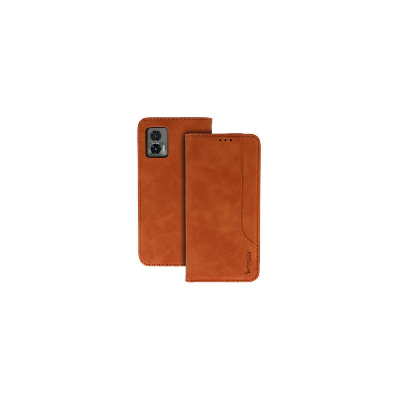 Wonder Prime Case for Motorola Edge 30 Neo brown