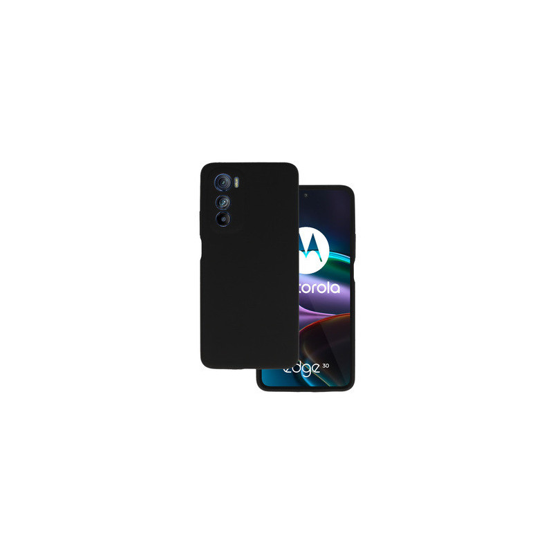 Silicone Lite Case for Motorola Edge 30 black