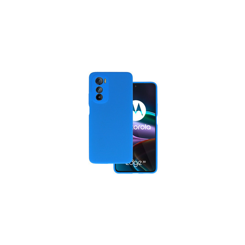 Silicone Lite Case for Motorola Edge 30 blue