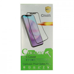 Tempered Glass HARD CERAMIC for HUAWEI Y6P BLACK
