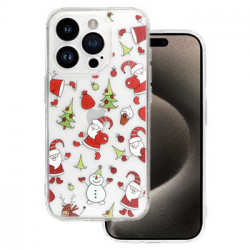 TEL PROTECT Christmas Clear Case for Iphone 11 Design 1