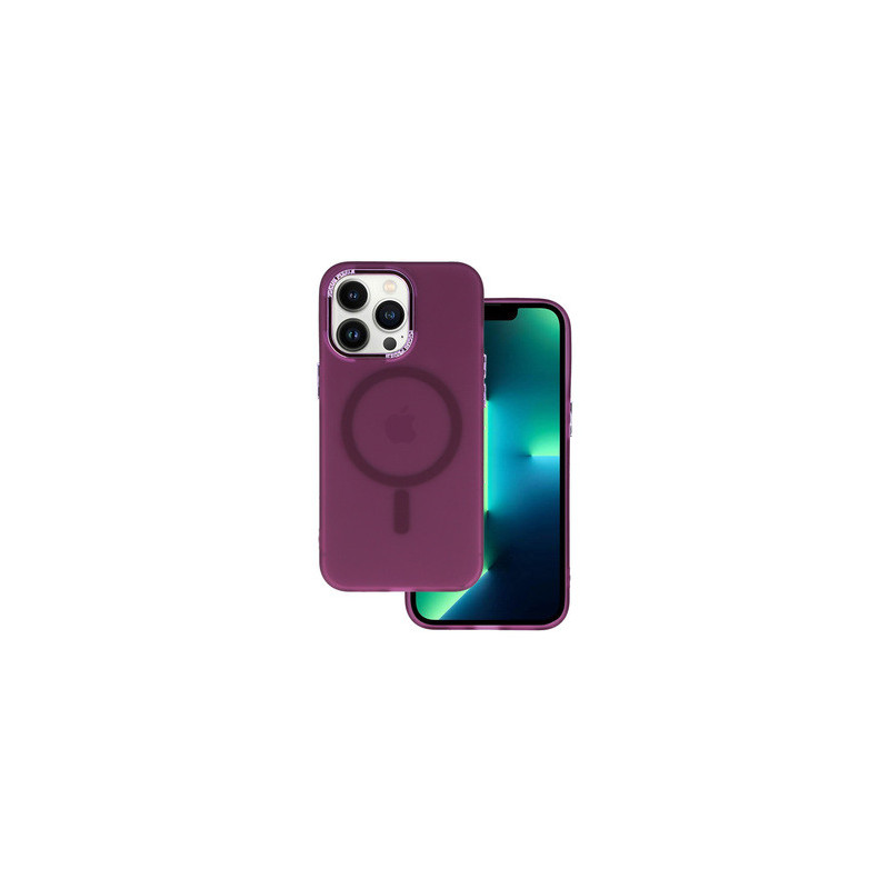 Magnetic Frosted Case for Iphone 11 Pro Max Purple