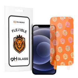 Tel Protect Best Flexible Hybrid Tempered Glass for IPHONE 12 MINI