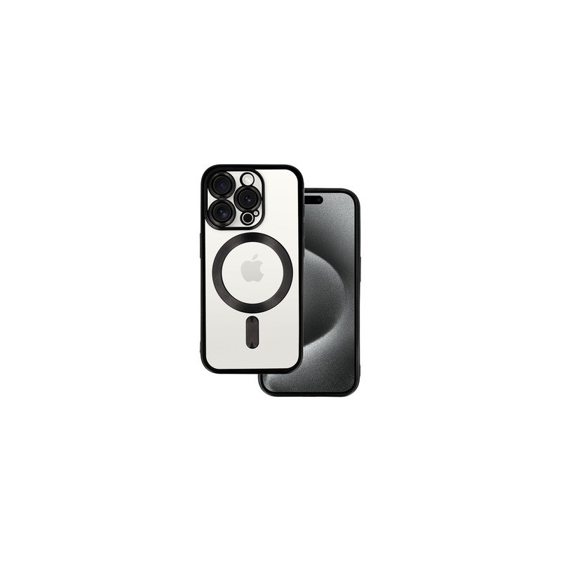Metallic Magsafe Case for Iphone 12 Pro Black