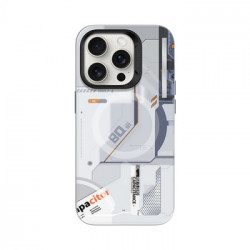 Benks Magnetic Mecha Series Case for Iphone 14 Pro white