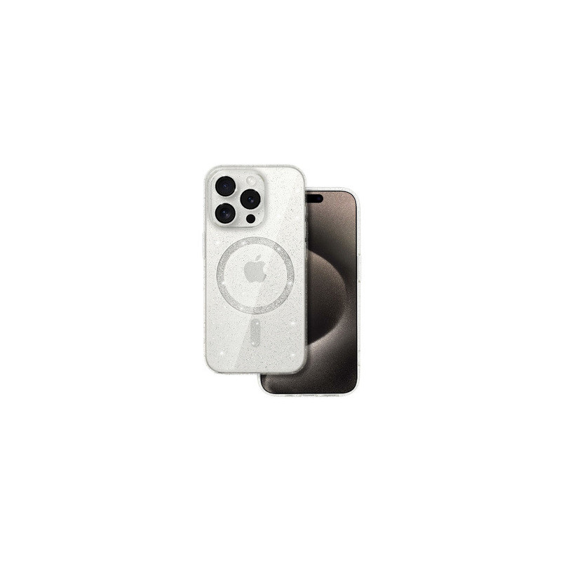 Glitter Magsafe Case for Iphone 14 transparent