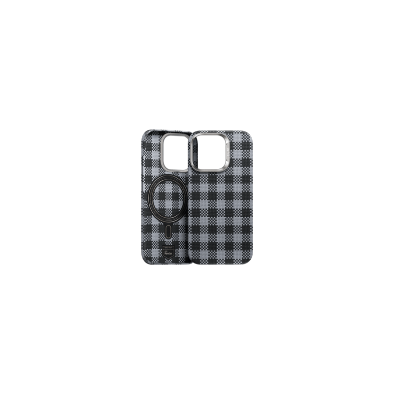 Benks Magnetic Armor Vichy Kevlar Case (BF61) for Iphone 15 Pro black