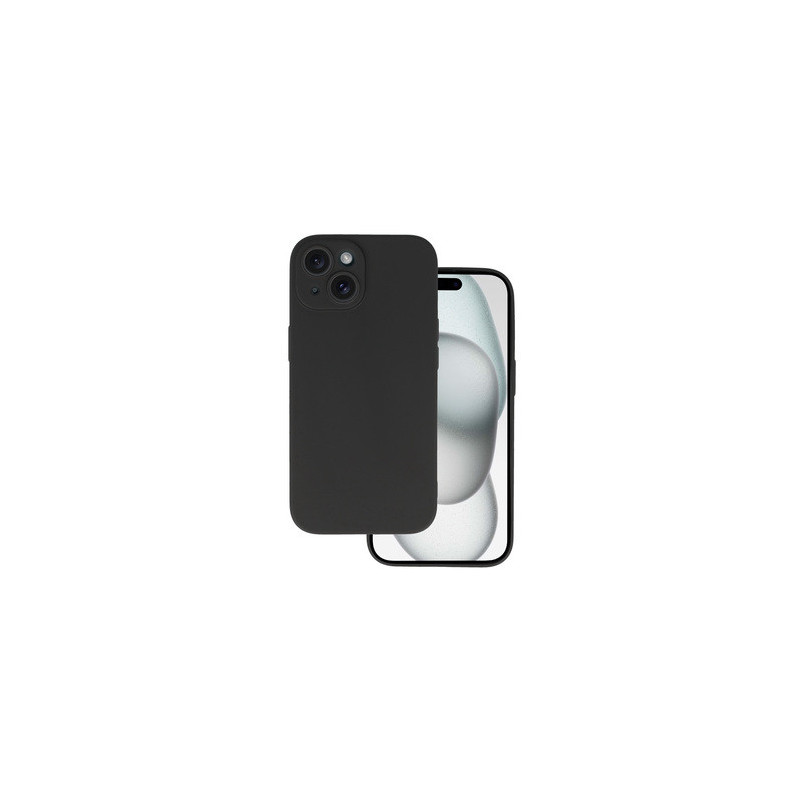 Back Case MATT for IPHONE 15 Black