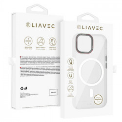 Liavec Hybrid Magsafe Clear Case for Iphone 15