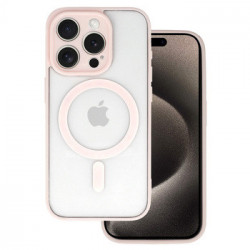 Acrylic Color Magsafe Case for Iphone 16e light pink