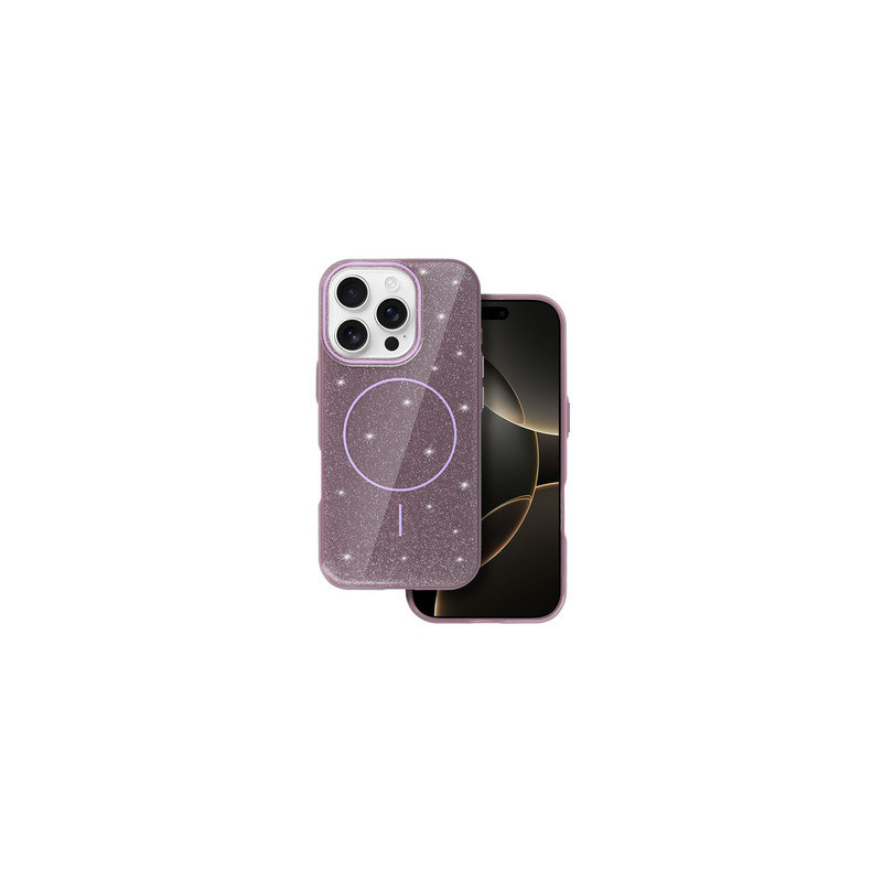 Magsafe Slim Shiny for Iphone 16e purple