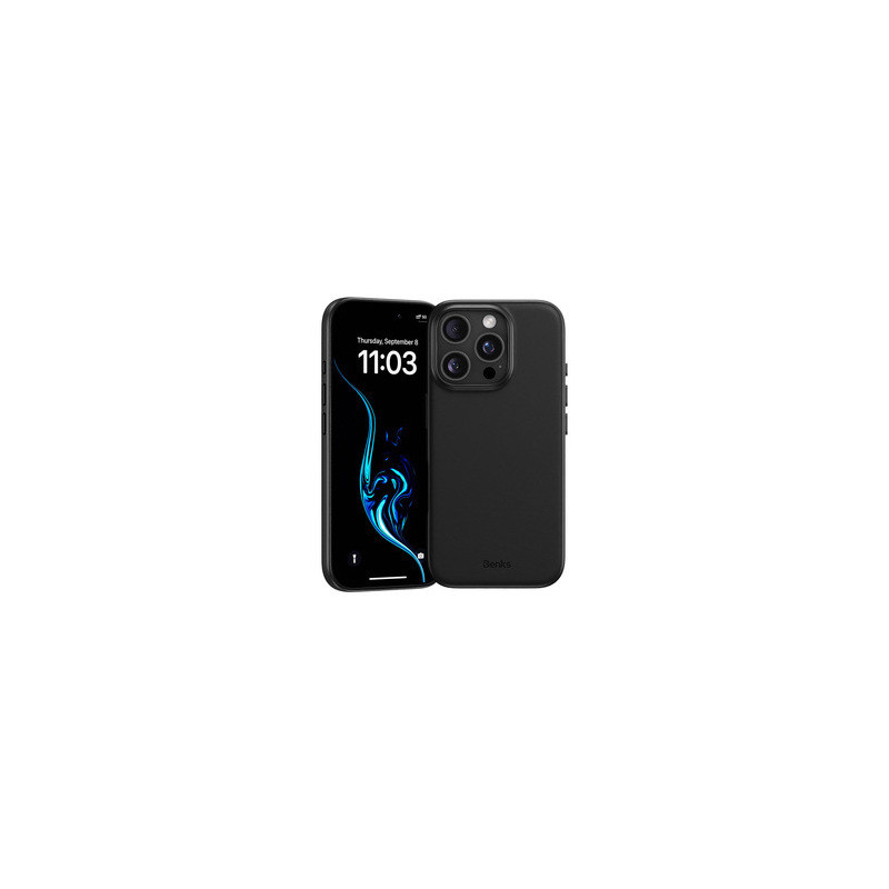 Benks Magnetic Vita Pro Silicone Case for Iphone 16 Pro Max black